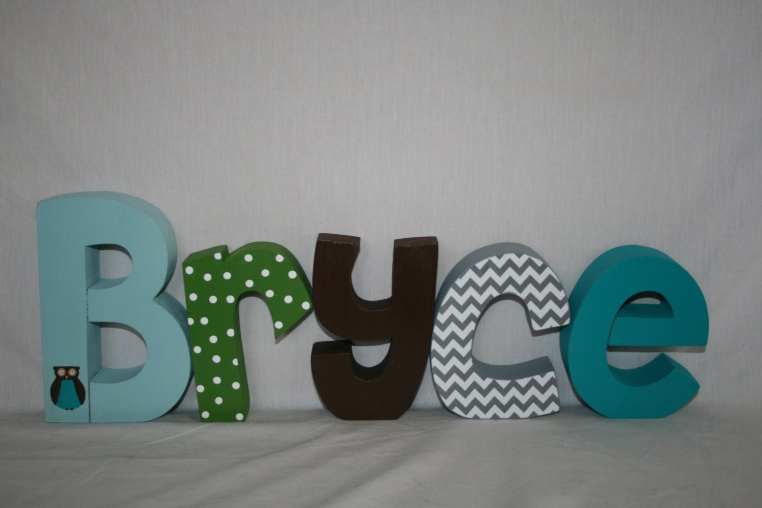 Baby boy name letters dwell studio owl