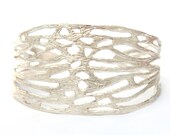 Demeter Wing Cuff Bracelet - Recycled Sterling Silver