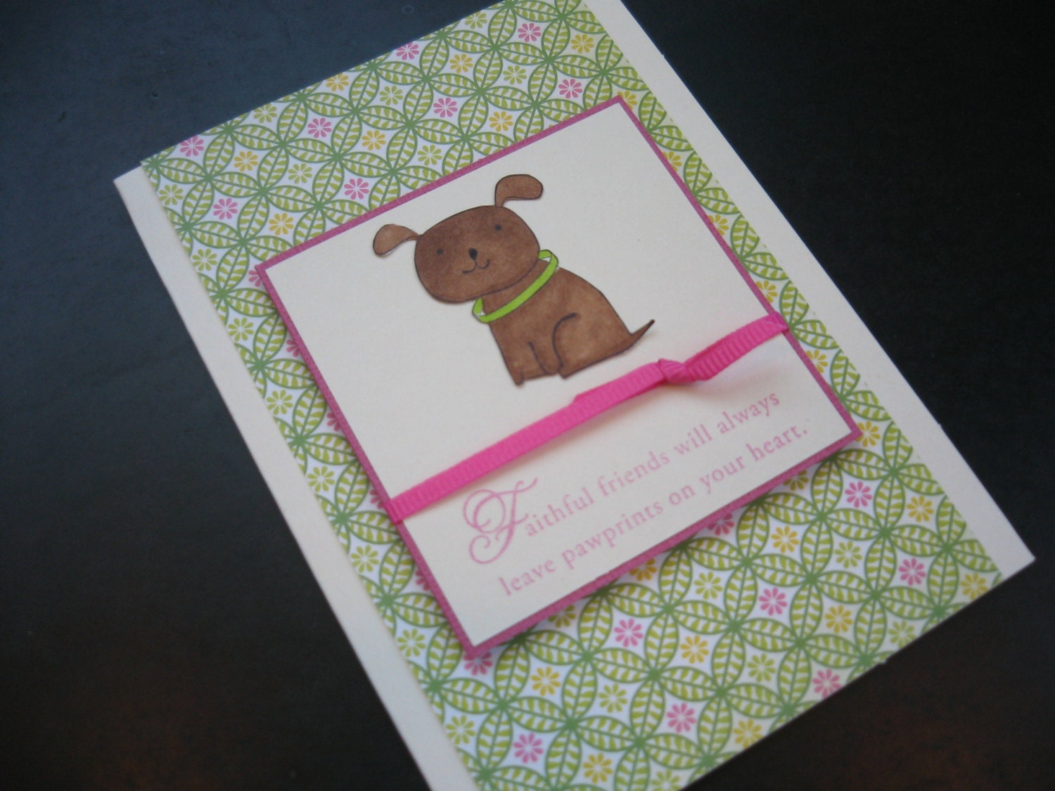 Dog Sympathy Card