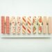 Mini Clothespins, Wood Peg, Party, Decorative, Easter, Wedding, Spring, Red shade (Set of 10, size 35mmx7mm)