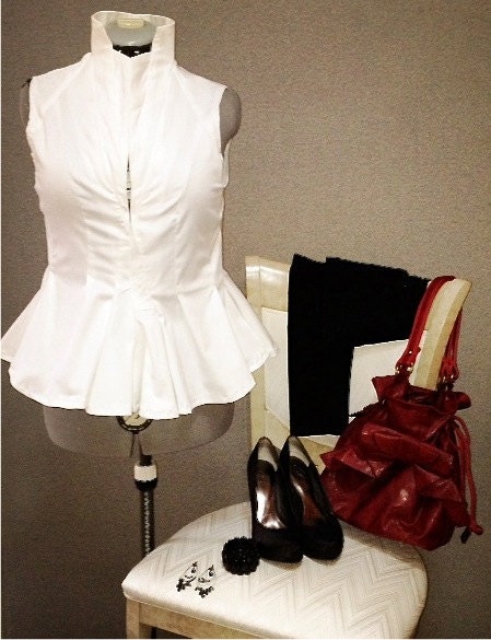 Peplum Vest