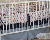 Custom Baby Crib Bedding -Design Your Own-  Shore Thing