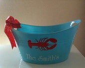 Personalized Bucket/Party Favor/Beach Pail/Hostess Gift