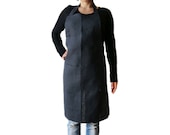 Linen apron by Lovely Home Idea Charcoal