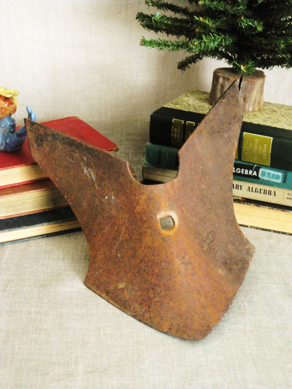 40% off Entire Shop - Antique Farm Plow Blade - Odd Bits / Assemblage