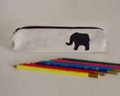 Elephant pencil case