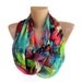 infinity women scarf , neon ,summer spring fashion accessories , girly , chiffon scarves , ALL TREND COLORS