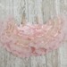 Pink Baby Pettiskirt - Pink and Ivory - Baby Girl 1st Birthday Outfit - FLower Girl Skirt