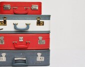 Red Suitcase Set