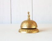 Ornate Counter Bell // Solid Brass