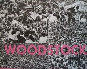 Rare Original Woodstock Poster - 1969