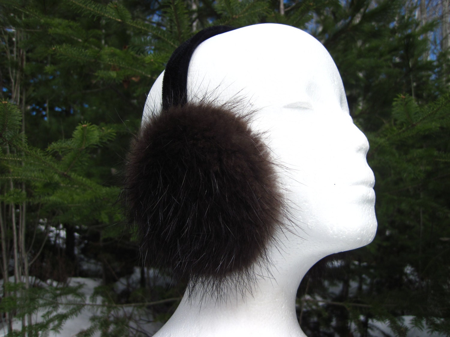 Beaver Fur Ear Muffs