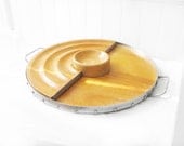 1950s - Teak Serving Tray Platter