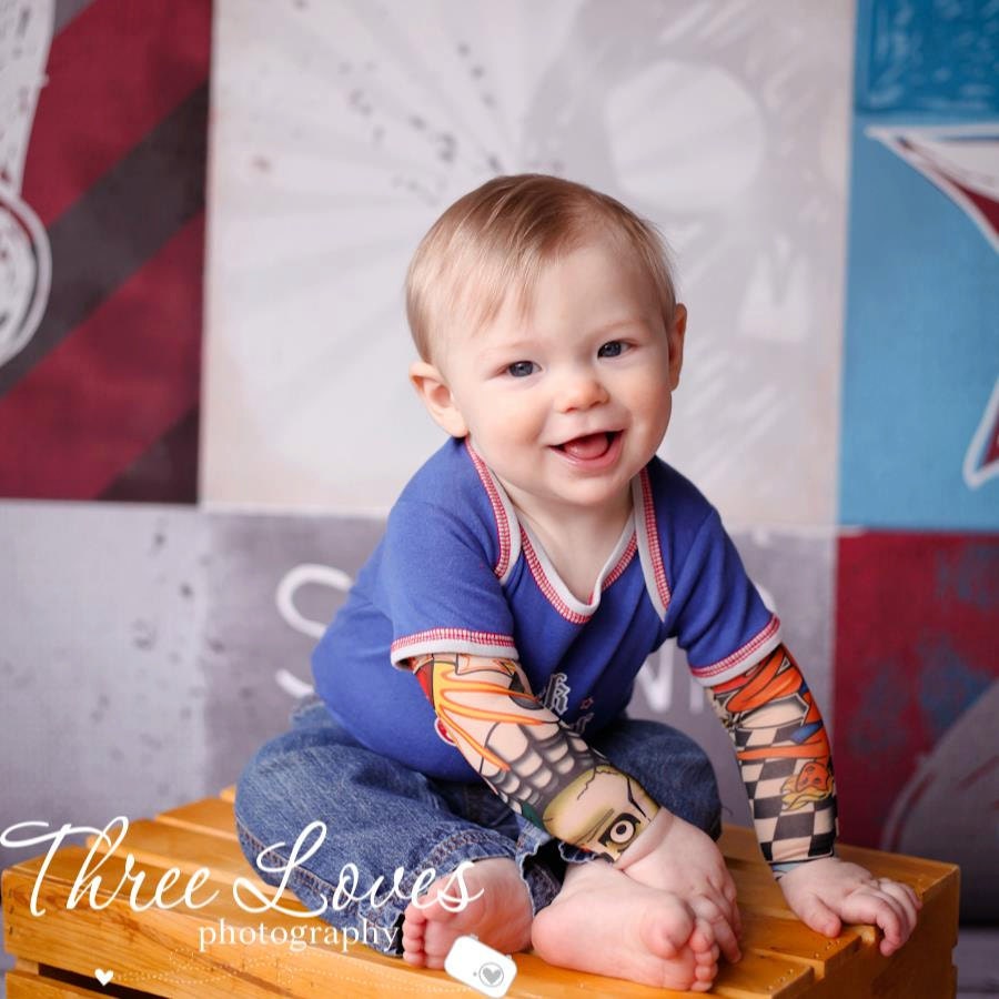 Giveaway Sale...Tattoo Onesies 3m and 6months