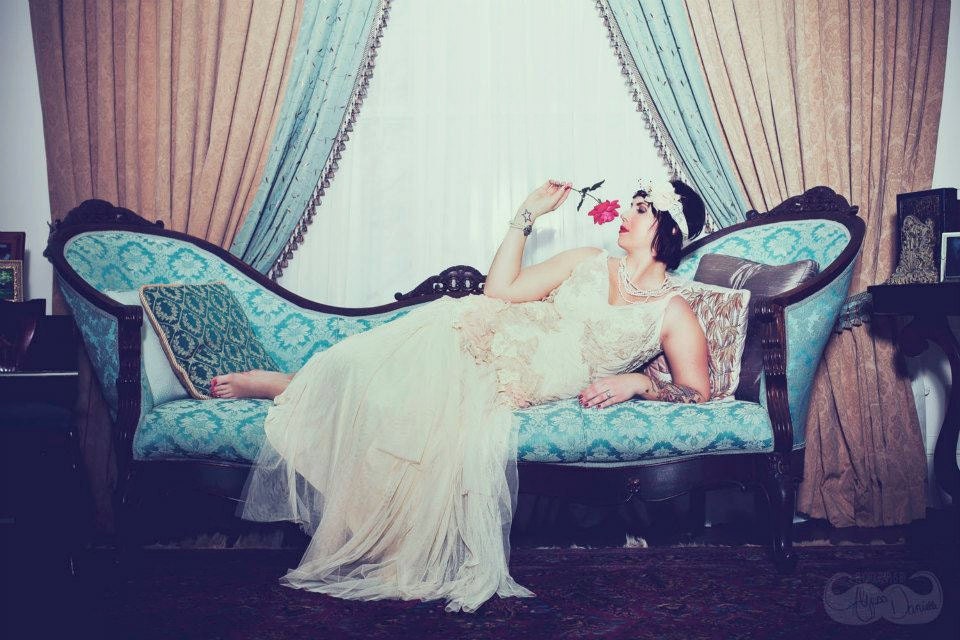 Custom Made Hand-embroidered Whimsical Wedding Crisscross Long Dress