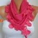 BIG SALE Hot Pink Women Shawl Scarf - Scarf - Cowl Scarf - fatwoman