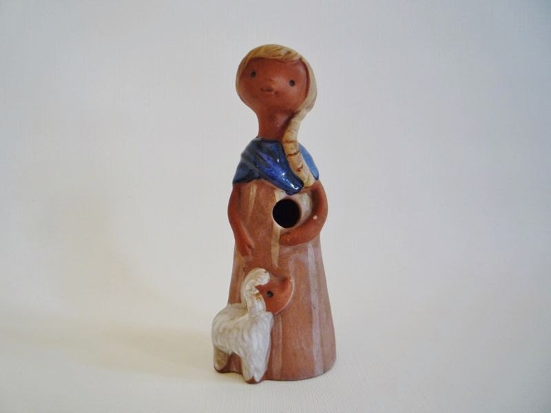 Vintage Swedish Ceramic Figure