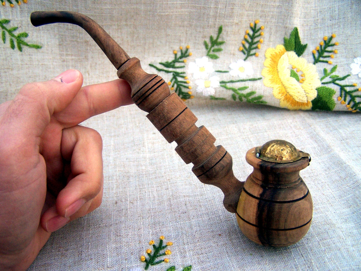 Tobacco pipe Smoking pipe Wooden pipe Hand carved tobacco pipes Smoking pipes Wood pipes Vintage st. Wood pipe Carved wood Wooden pipes P20