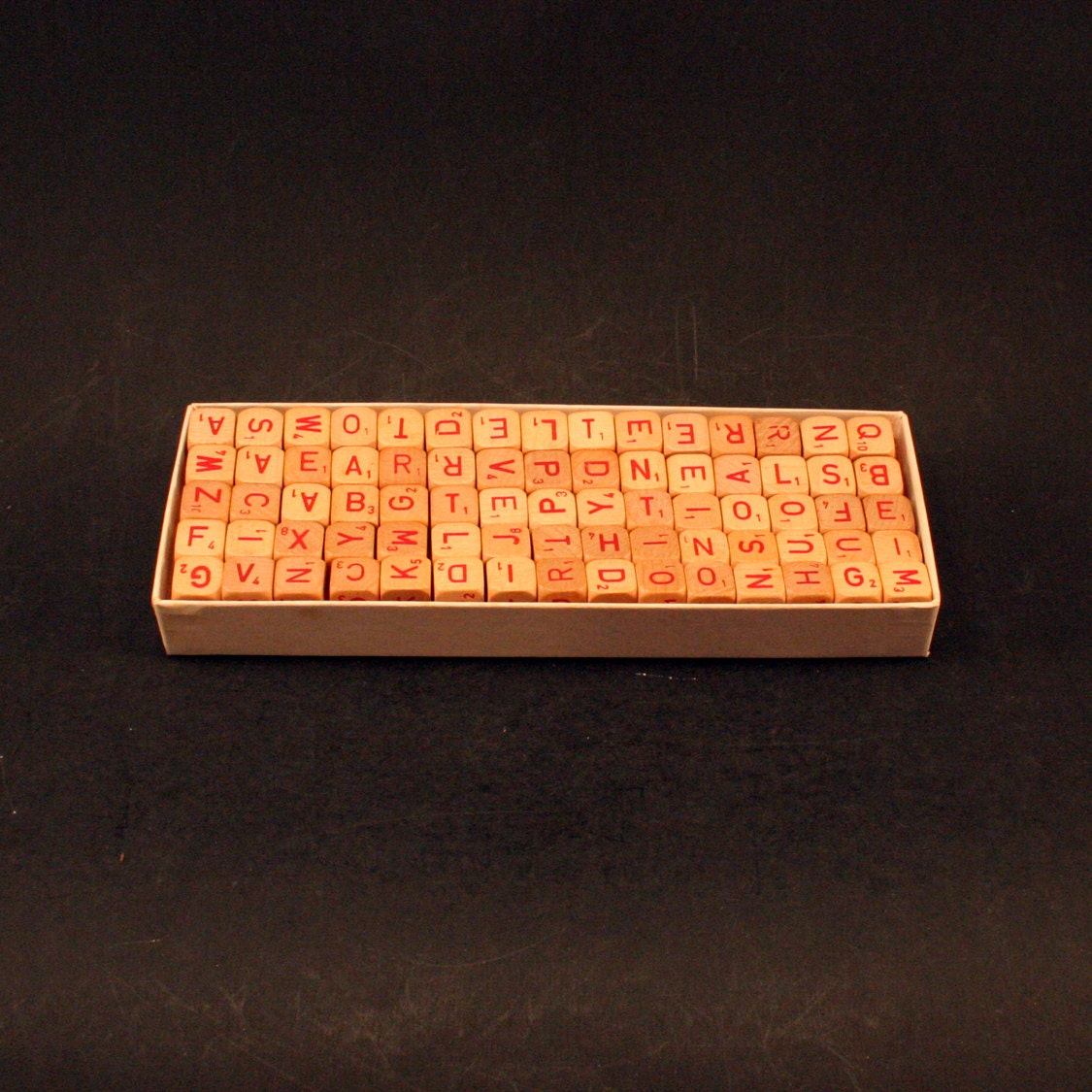Vintage Scrabble Cubes from RSVP Game