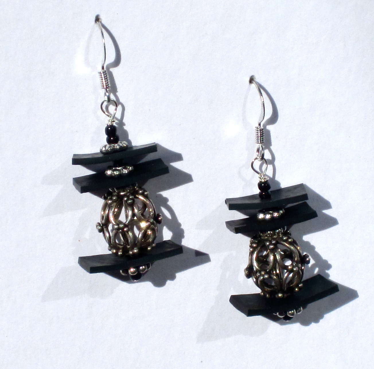 Upcycled Recycled / Inner Tube / Black/  Silver  / Rubber