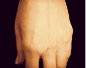 Simple, Everyday 14K Gold-filled Chain Hand-Bracelet/Finger-Bracelet/Slave-Bracelet/ Wrist-Ring/ Ring-Bracelet Fashion Jewelry