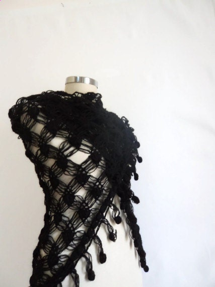 Black Shawl scarves ,scarf,capelet,seasonal Cowl authentic Turkish LaceWork romantic stole spring weddig bride warm wrap fashion,gift her
