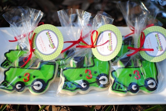 Choo Choo Train Birthday Party Thank you Favor Tags Il_570xn