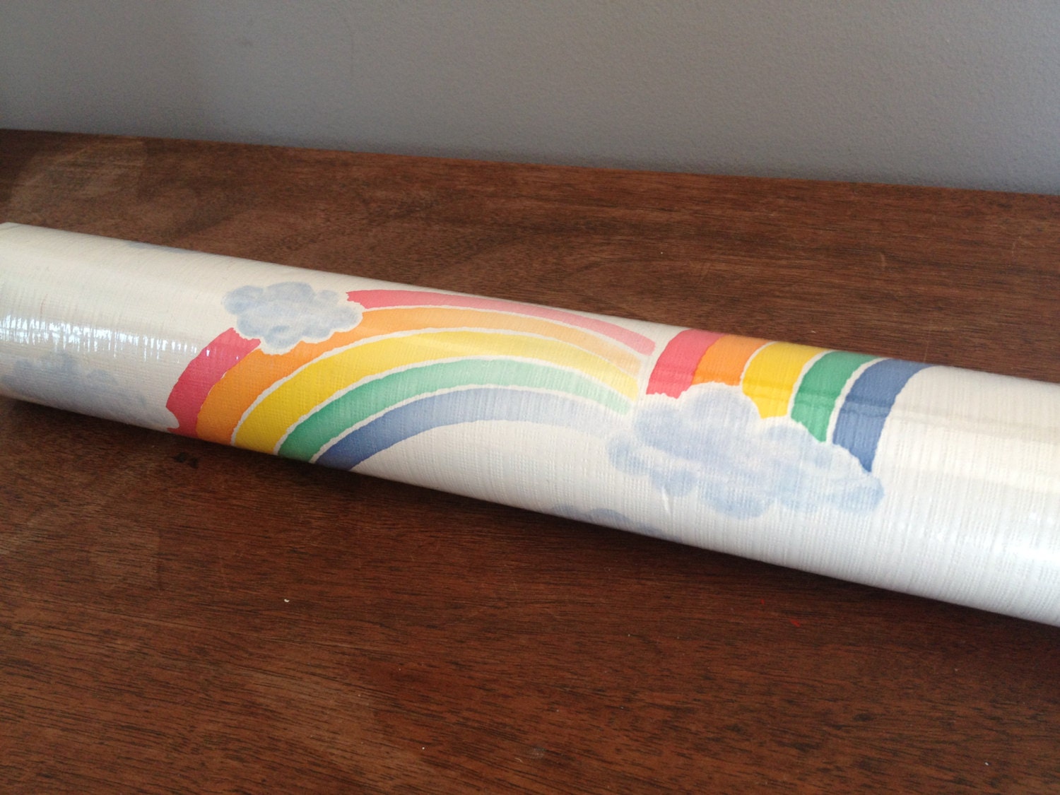 Vintage Rainbow Wallpaper