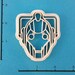 Dr Who Cyberman Cookie Cutter