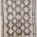 natural virgin wool carpet BENI OUARAIN berber rug from Morocco