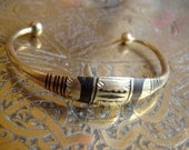 Moroccan Tuareg gold colour bracelet