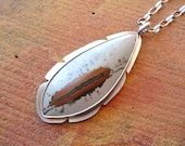 Death Valley Jasper Sterling Silver Necklace