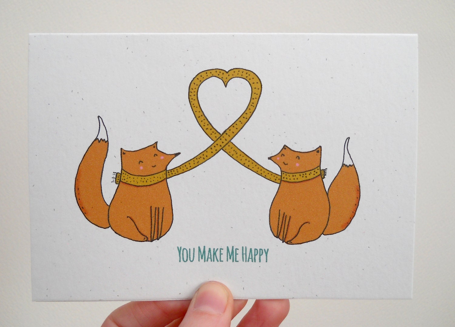 You Make Me Happy Card