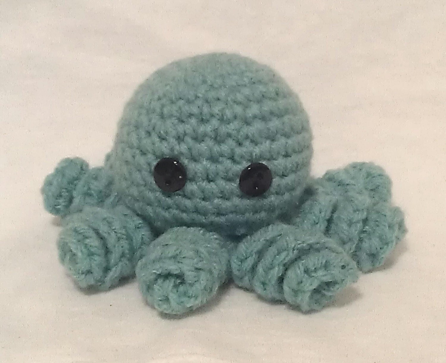 Crocheted Octopus Amigurumi in Teal