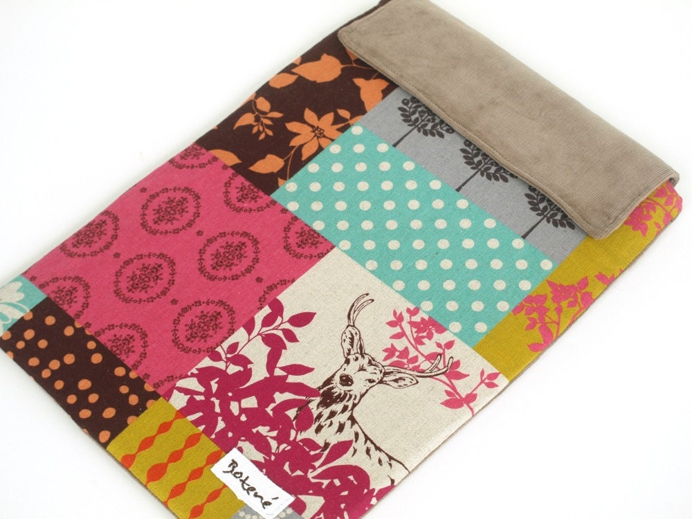 Chromebook Sleeve, Japanese Laptop Sleeve, 13.3 inch Ultrabook, Lenovo tablet case, Acer laptop, Asus case, 13.3 laptop case