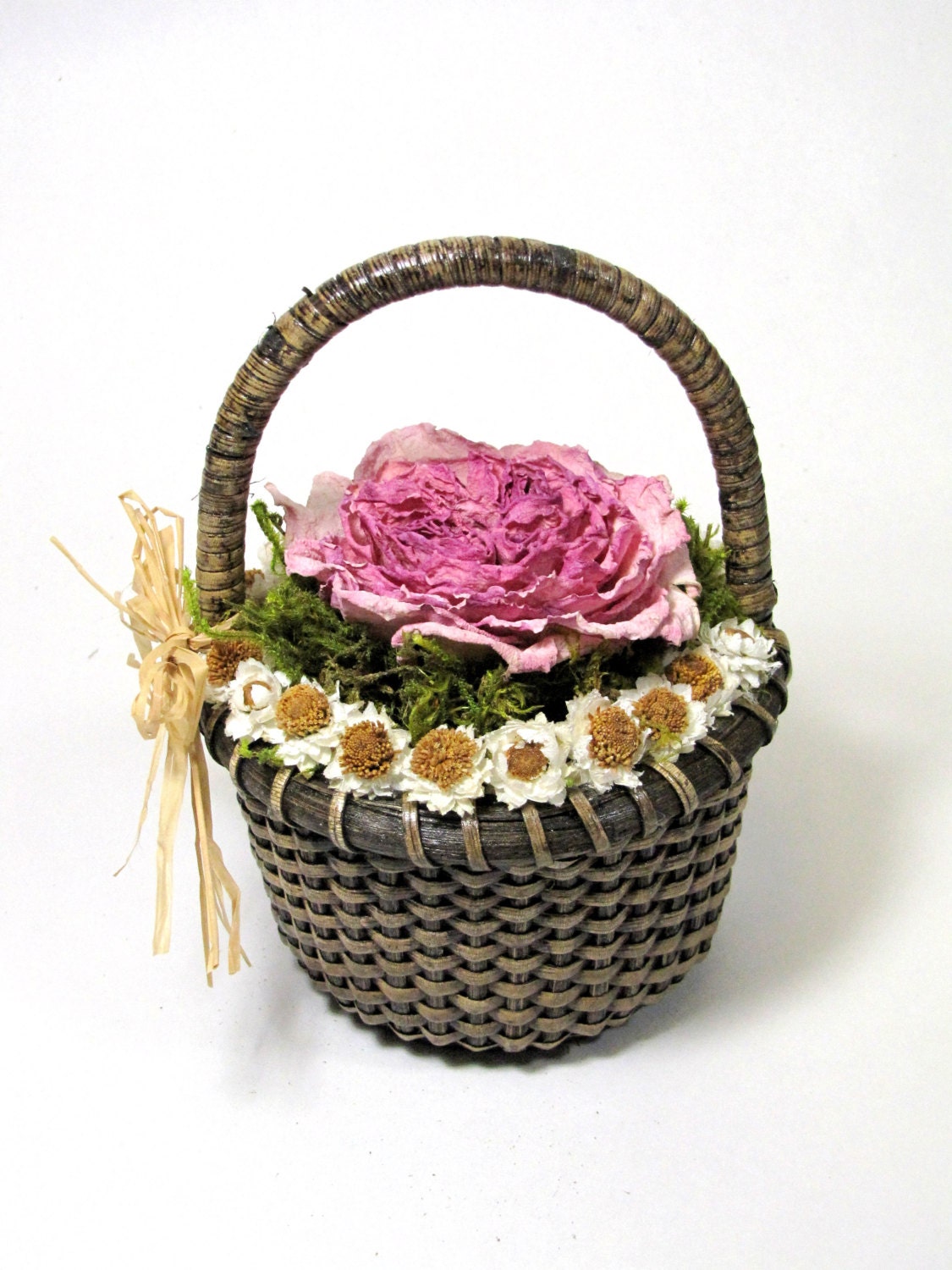 Dried Flower Arrangement "Little Treasures", Dried Flowers, Petite Arrangement, Floral Decor, Arrangements