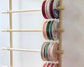 Hanging Ribbon Holder Storage Rack Organizer Holds 80 Spools
