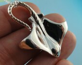 Hand Sculpted Stingray Necklace