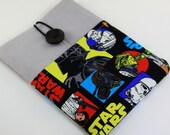 iPad mini Case, iPad mini Sleeve, iPad mini Cover, PADDED - made from Star Wars fabric