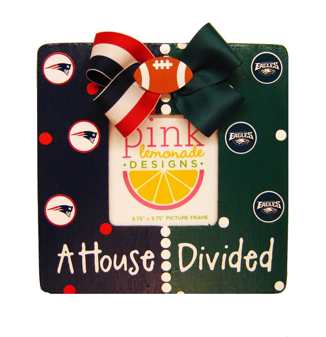 A House Divided Picture Frame Custom for Any teams