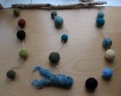 Wool mobile - fish