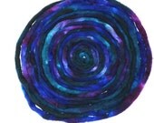 Peacock Superwash BFL Wool Roving 4 oz