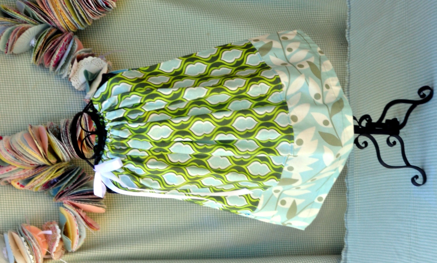 Blues & Greens Pillowcase Dress