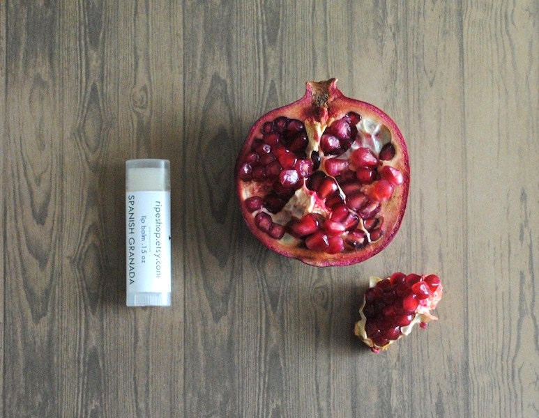 Spanish Granada Lip Balm - Shea Butter, Beeswax, Cocoa Butter