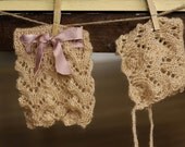 Vintage Inspired Lace Romper & Bonnet