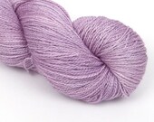 BFL/Silk Wonder Heavy Laceweight in Pale Pink Lilac