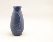 Product Development Vase - Ginkgo in Arts and Crafts Blue by Door Pottery-Arts and Crafts Style-Handmade Art Pottery