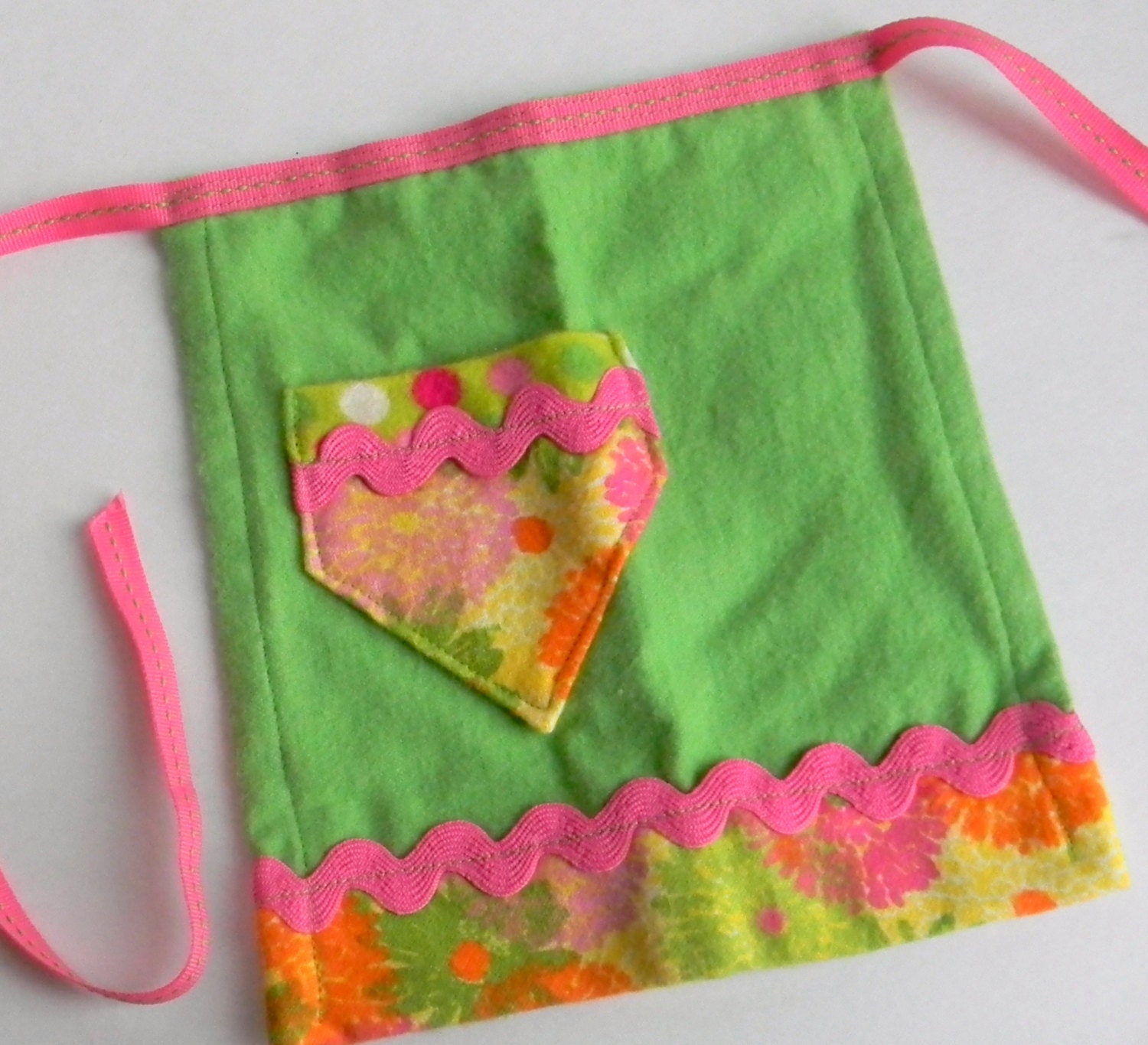 Raspberry Truffle Doll Apron