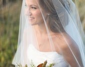 As Seen on Green Wedding Shoes- "Lucille" Bridal Veil
