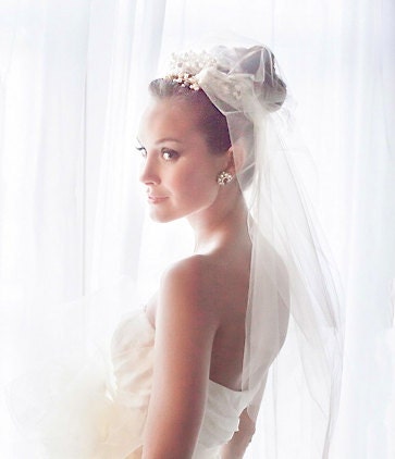 Bridal "Lucille" Veil